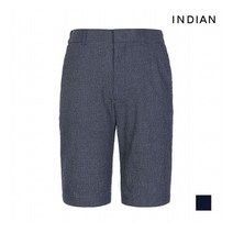 [INDIAN] 체크 프린트 시어서커 하프 팬츠_MITDSVM4301
