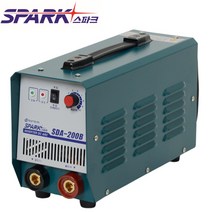 스파크 화성기전 SDA-200B 직류 아크 용접기 인버터 DC ARC 가정용 소형 국산 출장용 휴대용, SDA-200B 16SQ-8m세트(홀더5m+어스3m)