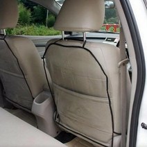 톡톡창고 카시트 오염 방지판 보호 매트 킥매트 시트 커버 발판 유아용 유아, 블랙