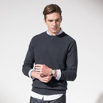 타운젠트 라운드 울 니트풀오버