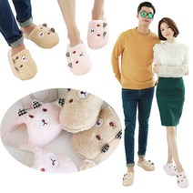 겨울슬리퍼 너무착한가격 따뜻한 거실화 털슬리퍼 실내슬리퍼 곰돌이