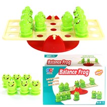 개구리 시소게임 보드게임 밸랜스 균형 게임 어린이 선물 사은 판촉 유치원 달란트 학원