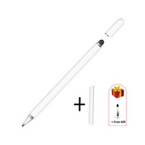 터치펜 capacitive stylus touch screen pen for ios android smart pen universal for phone tablet ipad, 하얀색, 씨엔