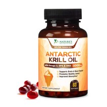 Natures Nutrition Antarctic 크릴오일 1000mg 60정, 단품, 단품