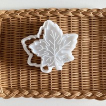 Ogfaour쿠키커터 틀 단풍잎 DIY 모양 초콜릿 베이킹, 단풍잎 L