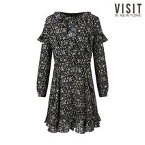 프릴 리본 플로럴 원피스(VW9OP1K)