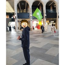 [양면 암막 사각깃발] 등산 산악회깃발/자전거깃발, 2번(주황)