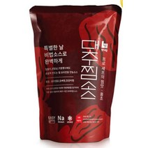 대추찜 소스 홍초 480g, 왕도매 1