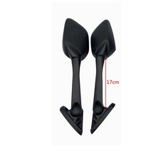 PCX 튜닝 된 오토바이 R25 NMAX 백미러 미러 카본 사이드 백 미러 nmax155 nmax XMAX250 300 PCX125 R25, 01 Long mirror