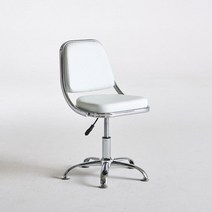 회의실 테이블 방석 푹신한 인조가죽 오발 의자 3컬러 북유럽 엔틱 홈바, 레드