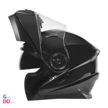 바이크헬멧 하이바 라이딩 사계절용 남녀공용 안전한, 프리사이즈, [ 블랙] 1