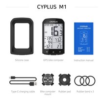 로드 자전거 네비게이션 무선 자전거 속도계 GPS 블루투스 컴퓨터 CYCPLUS M1 생활방수 거리측정기 ANT 액세서리, 1개