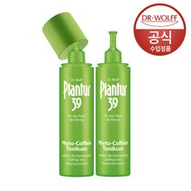 플란투어 플란투어39 파이토-카페인 토닉 (두피 활성화) 200ml x2, 단일옵션