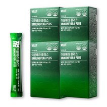 웰릿 이뮨베라 플러스 면역력 피부 장건강 7중 기능성 알로에 젤리 면역 다당체 420mg, 4박스, 14포