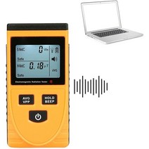 [JS] LCD 디스플레이가 있는 휴대용 선량계 카운터 방사선 감지기 소켓 GM3120, 01 yellow