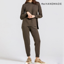 더핸드메이드 니트 조거 팬츠 _V