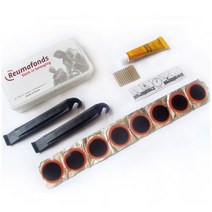 자전거 타이어 펑크 수리 키트 세트 패치 땜방 수리 자전거 땜빵 땜방 타이어 펑크 패치