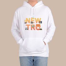 ATOGATO 뉴트로 가전제품 맞춤 후드티