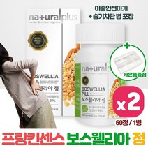 섭취가 간편한 보스웰리아 60정 2통 남자 남성 여자 여성 중년 노인 노년 시니어 아빠 엄마 할머니 할아버지 부모님 직장인 주부 30대 40대 50대 60대 70대 80대