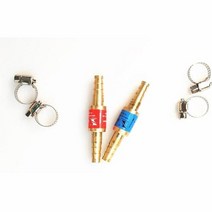 산소 아세틸렌 역화 방지기 체크 밸브 불꽃 버스터 감압기 조절기 파이, for 10mm pipe