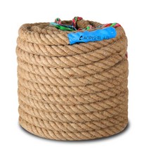 줄다리기 밧줄 로프 경기 줄 굵은 운동회 체육 성인 어린이 체육대회, 03. 지름 3센치【20m 프리미엄 마】28인용으로 적