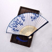 일본부채 할머니생신선물 큰부채 접는부채 원터치부채 빈티지 실크 접는 팬 레트로 중국어 일본 대나무 손 접는 팬 댄스 손 팬 홈 장식 장식품 공예 선물 팬, 13