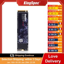 외장 솔리드 스테이트 드라이브KingSpec-M.2 SSD M2 120GB PCIe hdd NVMe 2280 노트북 데스크탑 Inrernal, 04 1 테라바이트