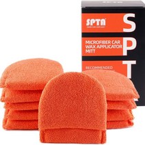 광택기 스폰지 폴리셔 자동차 SPTA-마이크로 화이버 왁스 어플리케이터 패드 손가락 포켓 청소 연마 스, 01 1set