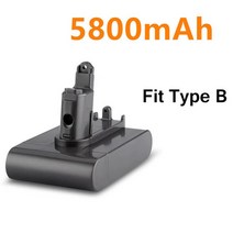 다이슨 호환 2021 새로운 22.2V 28000mAh 리튬 이온 진공 배터리 A 및 B DC35 DC45 DC31 DC34 DC44 애니멀 amp 28Ah 용, [04] 22.2V-B 5800mAh, 04 22.2V-B 5800mAh, 04 22.2V-B 5800mAh