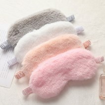 달자샵 1+1 포근포근 숙면안대 퍼 밴딩 수면안대