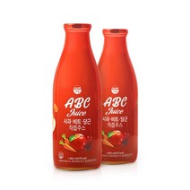 자임 ABC 사과&비트&당근 NFC 착즙주스 1L, 2개