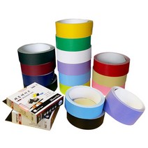 플로엠 제본 테이프 25mm x 10M 보라, 50개