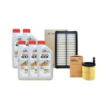 소나타DN8 1.6가솔린터보 캐스트롤GTX(5L)엔진오일세트2M-L1000