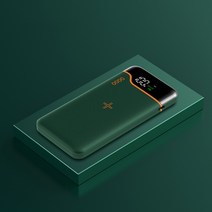 충전 OPPO Reno2 3Pro K5Darong 추가 초소형보조배터리, C02-10000mAh, T01-빈티지그린