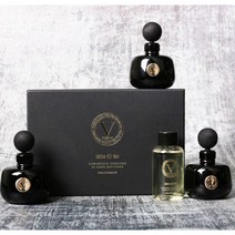 비비엔느 블랙스톤 고급 명품 향수 타입 차량용 디퓨저 방향제, 2번 세트 본품(50ml)2개, 자도르