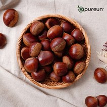 이푸른 [이푸른] 국산 청양밤 4kg(특) 140알 내외 23년산 햇밤, 1