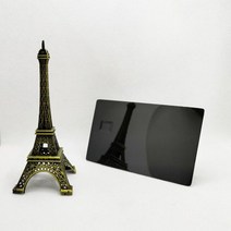 프린트 디자인 메탈 비즈니스 회원 기프트 카드 1 개 칩 슬롯 및 마그네틱 스트라이프 포함, Mirror Black