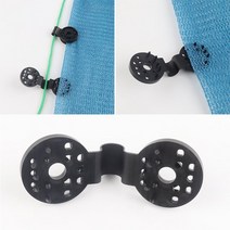 대형그늘막 테라스 미니 글램핑 천막 양산 그물 클립 농업 온실 클램프 커튼 후크 여러 사용 방법 플라스틱 집게 곤충 방지 고정, 50 Pcs