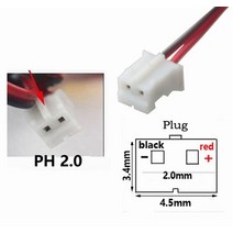 Gdstime-DC 24V 냉각 팬 30mm x 10mm 100 2 개의 공 개 30x30x10mm 소형 브러시리스 모터 쿨러 라디에, 02 PH2.0-2P connector