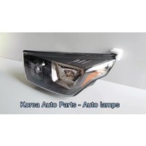 쌍용 좌우 전조등 ACTYON KYRON REXTON KORANDO C MSO RODI TIOLI 자동차 부품 호환, 단일옵션