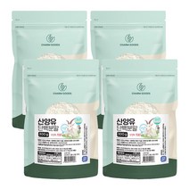 네델란드 산양유 단백질 분말 100% 고함량 담백질 산양우유 산양유 가루 파우더, 4팩, 300g