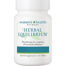 Herbal Equilibrium - 60정 - 호르몬 불균형 및 안면 홍조를 위한 천연 폐경기 완화 보충제, 한개옵션1, 한개옵션0