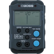 BOSS DB-90 Dr. Beat 휴대용 메트로놈 (DB-90) 블랙, DB-30