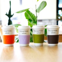 에코사랑 [웹셀]이 컵은 자연을 생각하는 에코사랑 머그컵 4Colors, 바이올렛
