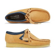 클락스 26162515 왈라비 라이트 탄 누벅 남성 스니커즈