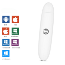 문서 스캐너 핸드 책 스캔 부분 휴대용 교재 학교 스터디, T200 블루투스 연결 무선 스캔