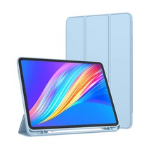 페버 B 아이패드 프로 2 3 4세대 11인치 애플펜슬 수납홀더 스마트커버 칼라 케이스 YP-CIP200PB, 네이비