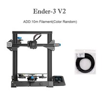 크리얼리티 조용한 메인 보드 3D 프린터 엔더 3 V2 TMC2208 UI 컬러 크리스탈 카보런덤유리 배드 4.3인, 06 Ender-3 V2 Only