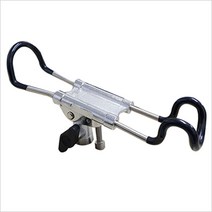 선상거치대 릴받침대 선상 릴 낚시 거치대 고정핀 (상세설명참조), 선택03.시소 실버 고급받침대