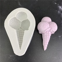 하이볼얼음 얼음틀 얼음트레이 아이스크림 콘 초콜릿 퐁당 실리콘 몰드 어린이 아기 생일 DIY 케이크 장식 도구 캔디 폴리머 클레이, [06] Style 6